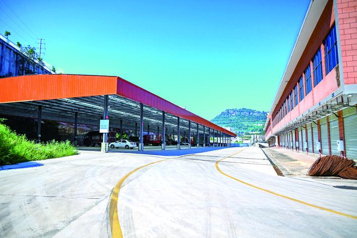 万州百安港农产品批发市场 二期建设有序推进